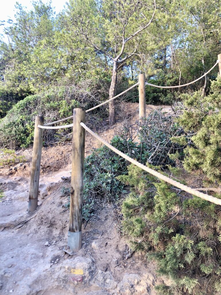 A portion of the Seven Hanging Valleys trail in Portugal. 