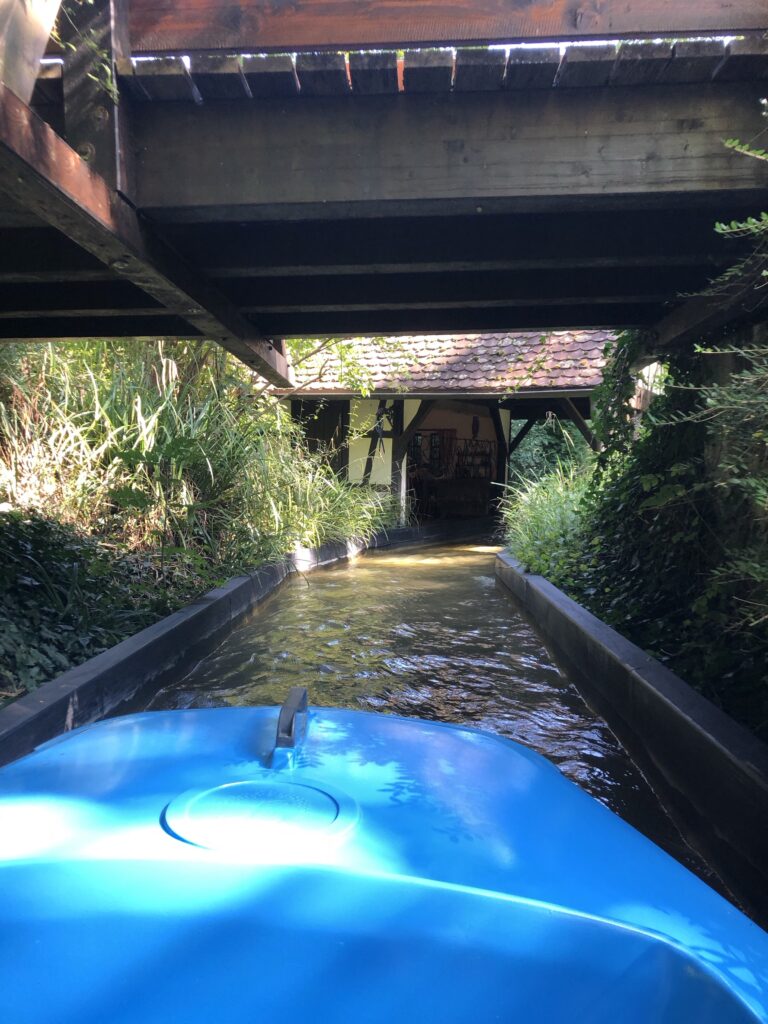 Boat ride at the Fairy Tale Gardens 