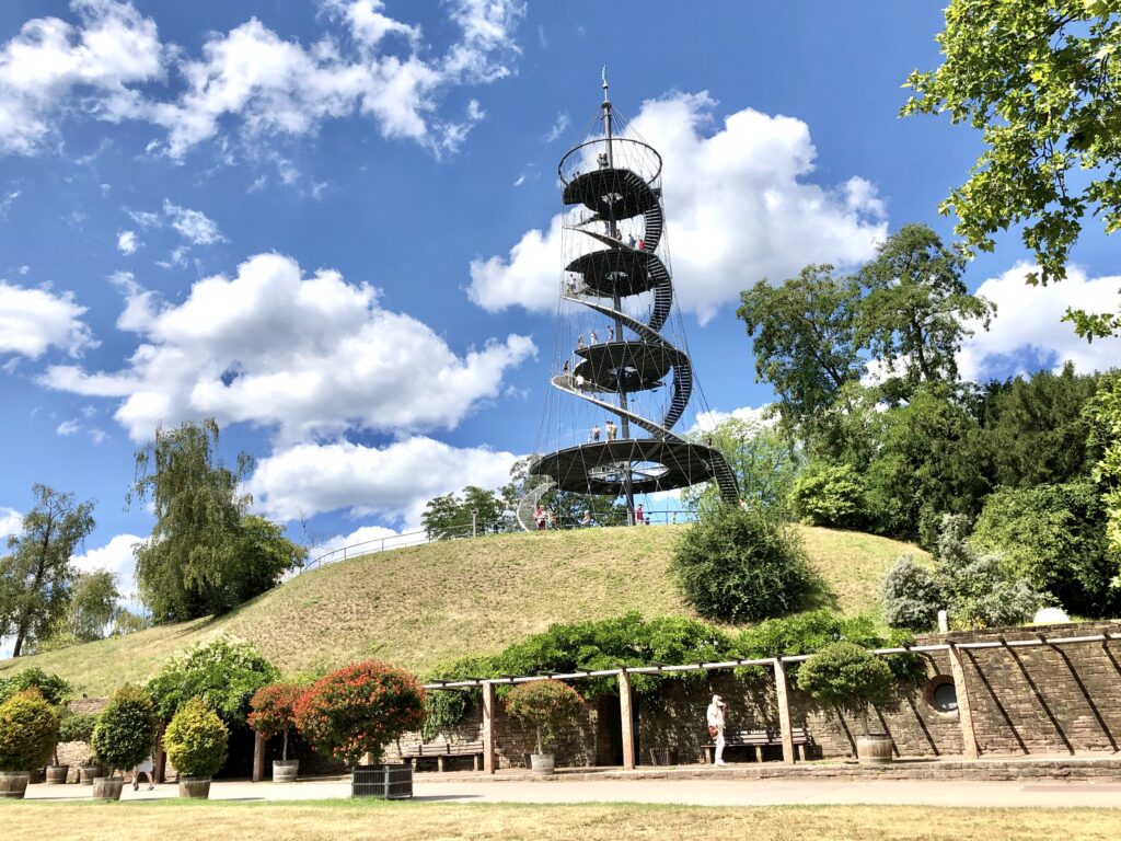 Killesburg turm or killesberg tower in stuttgart germany 