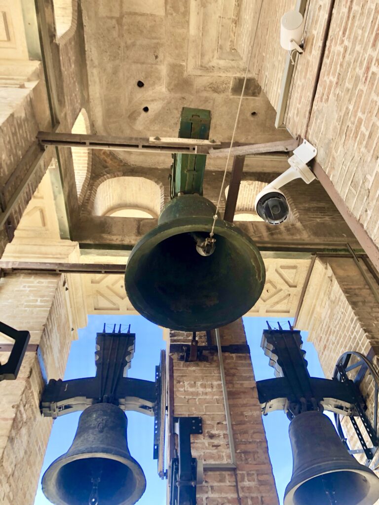 The Giralda bell tower-part of Sevilla's Cathedral 