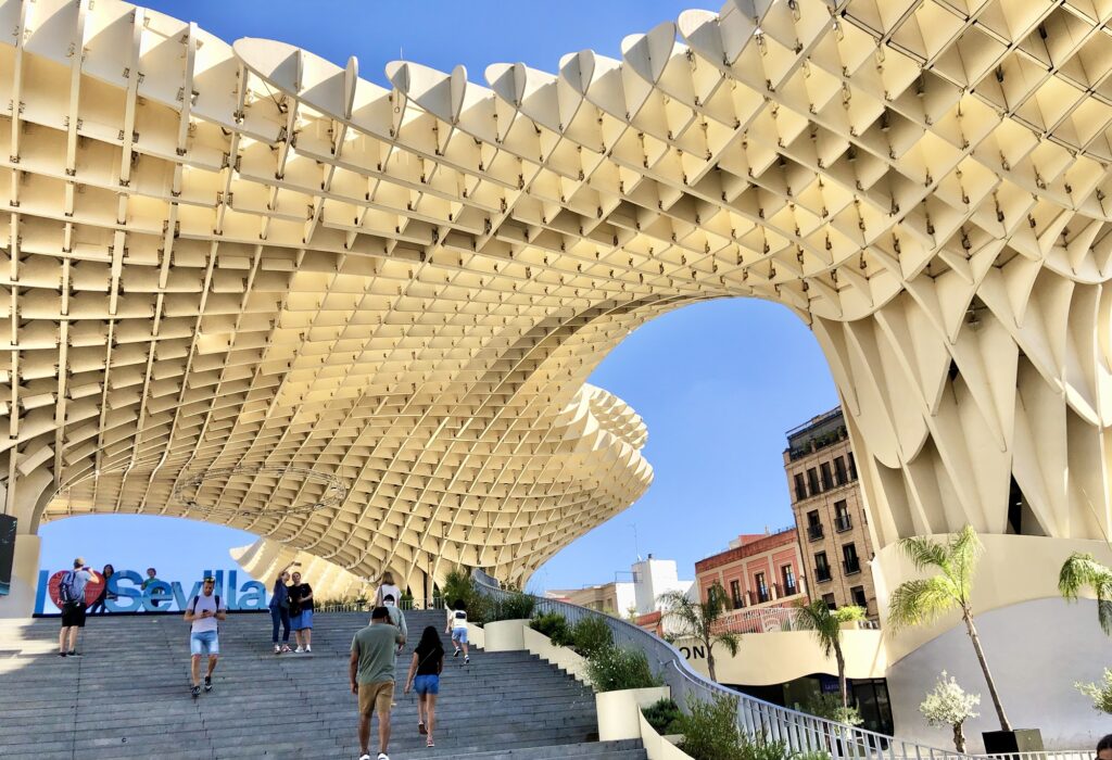 Exploring Metropol Parasol (Las Setas) in Sevilla, Spain 